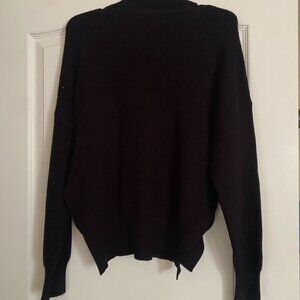 Black Turtleneck Sweater